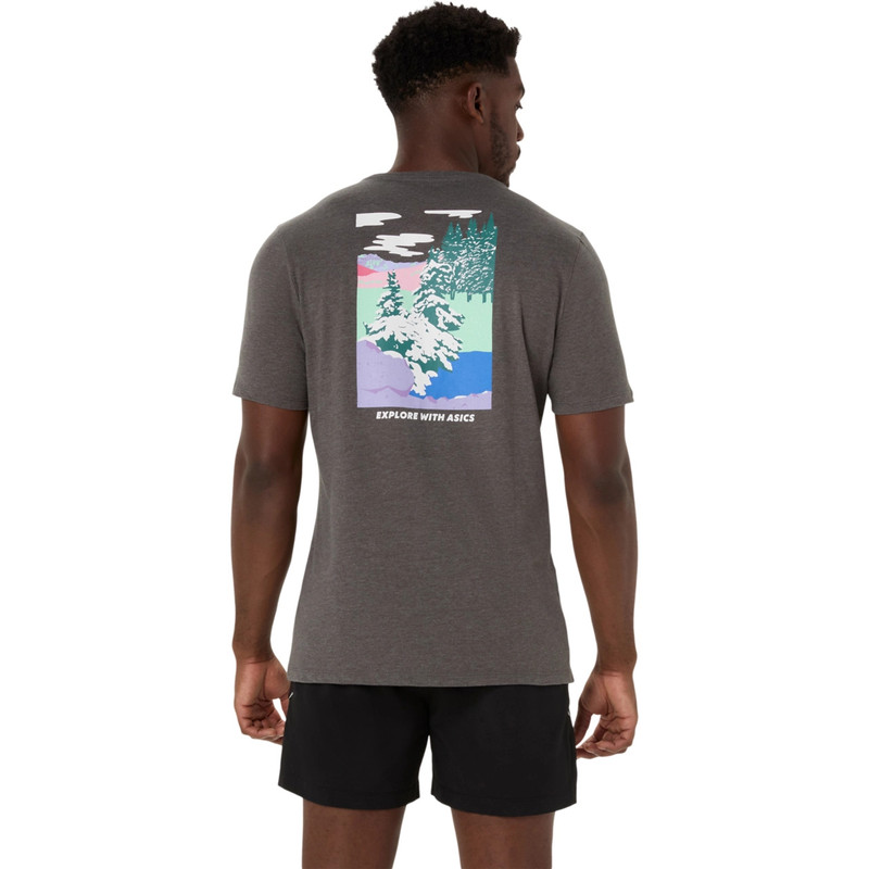 Asics MEN'S PARKS EXPLORER II TEE outlook