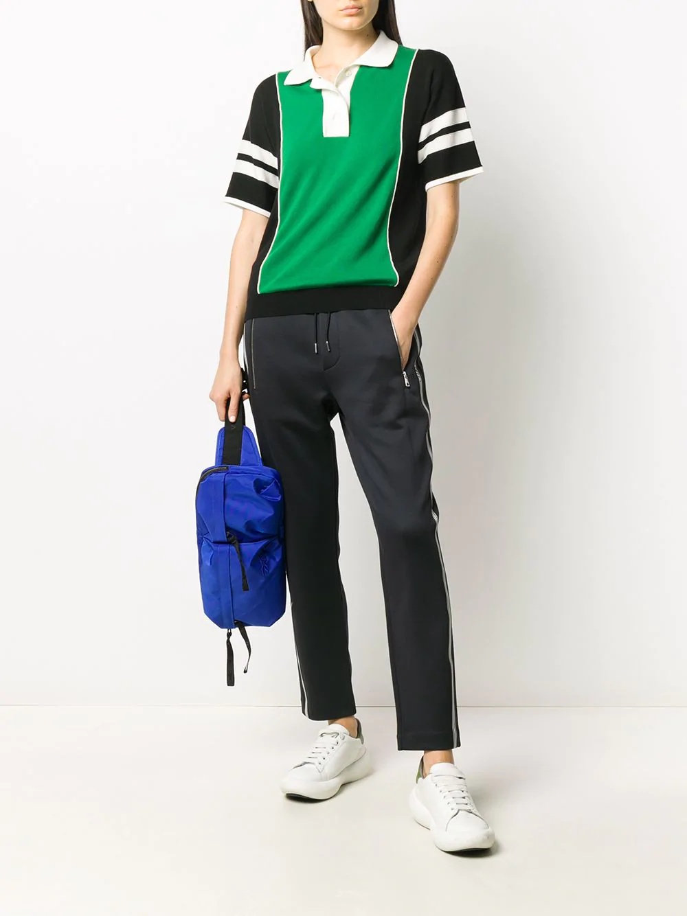 logo-tape track pants - 2