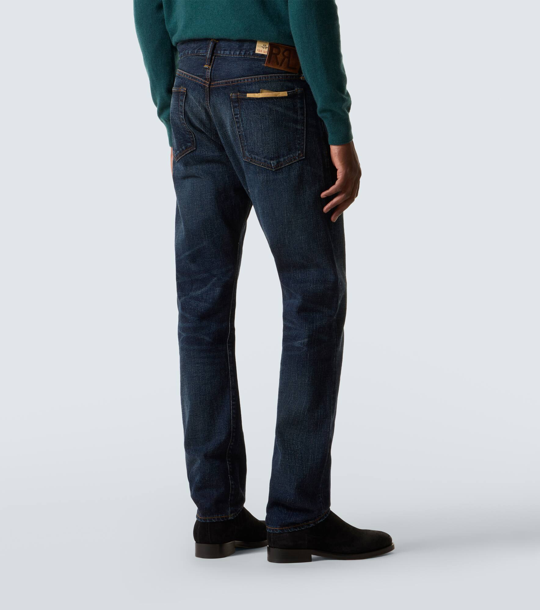 Mid-rise slim jeans - 4