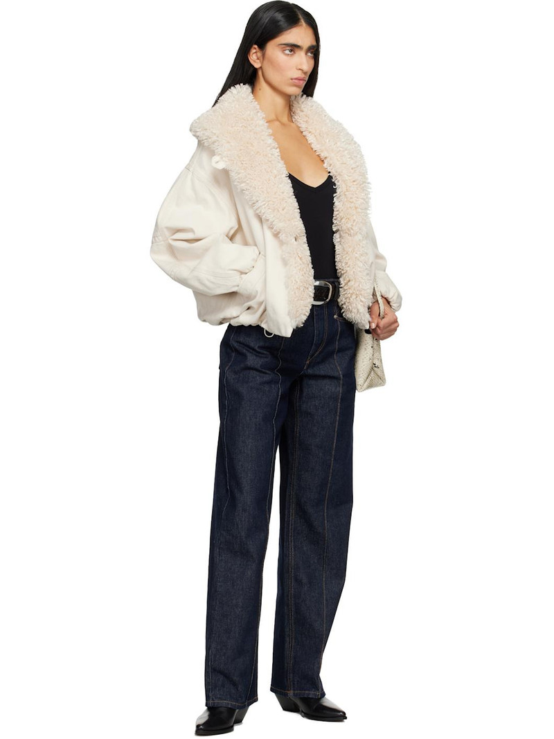 Isabel Marant Off White Charone Denim Jacket outlook