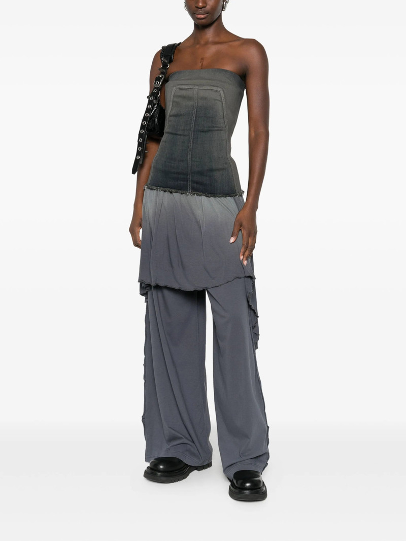 Diesel Diesel Logo-detail Ruffled Trousers outlook