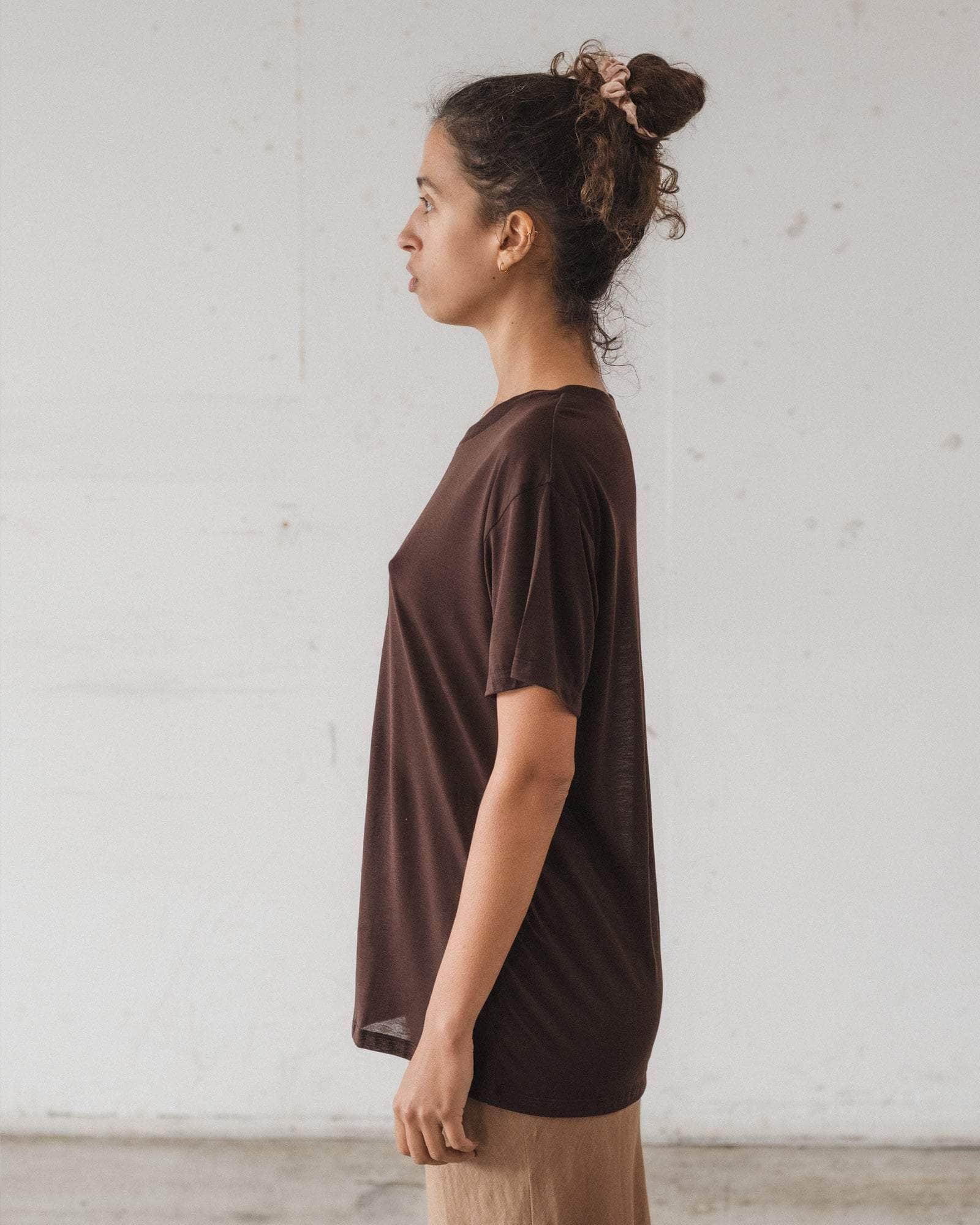 Loose Tee Shirt - Bamboo Lyocell - 3