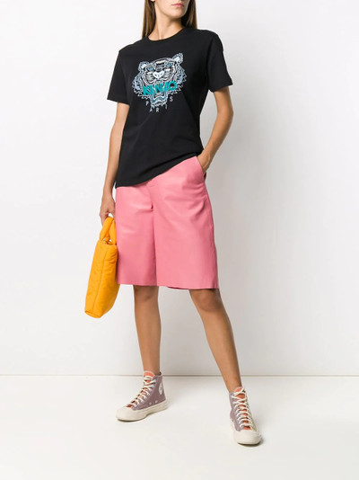 KENZO tiger-motif short-sleeve T-shirt outlook