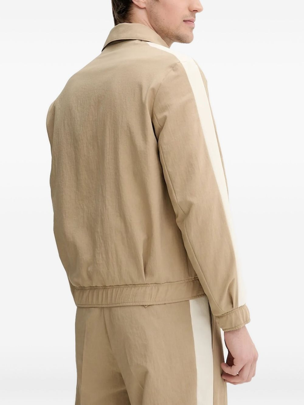 panelled buttoned jacket - 2