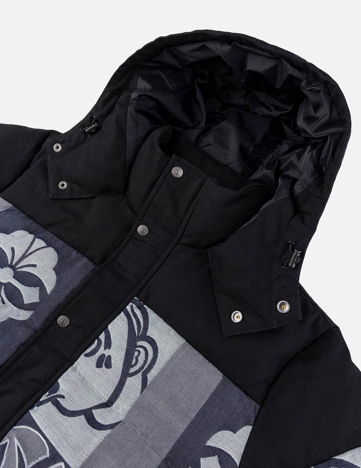 Allover Henohenomohe Godhead Jacquard Regular Fit Down Jacket - 7