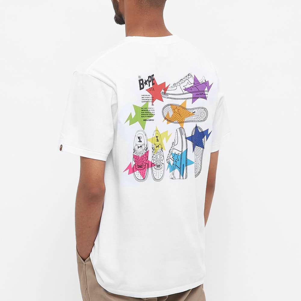 A Bathing Ape BAPE STA Illustration Tee - 6