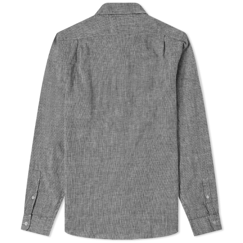 Paul Smith Tab Logo Microcheck Shirt - 2