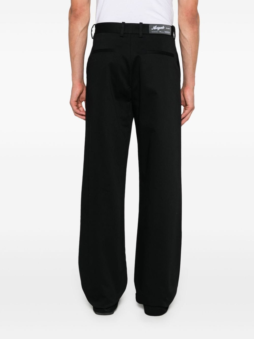 logo-tag trousers - 4