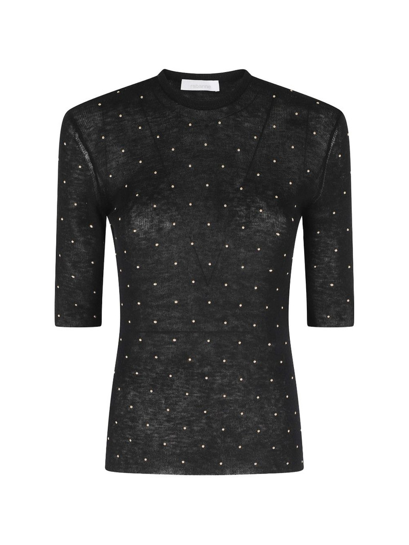 crew-neck top 1