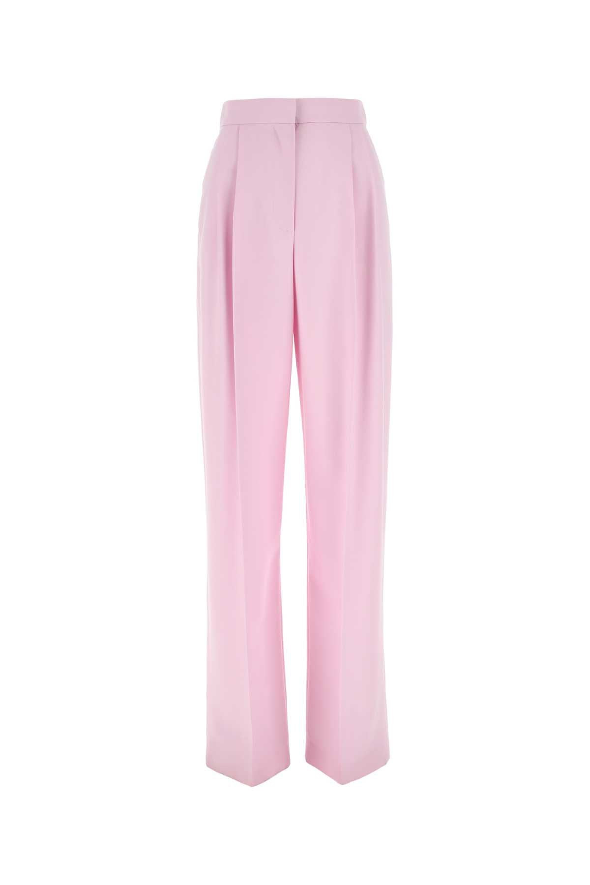Alexander Mcqueen Women Pastel Pink Wool Pant - 1