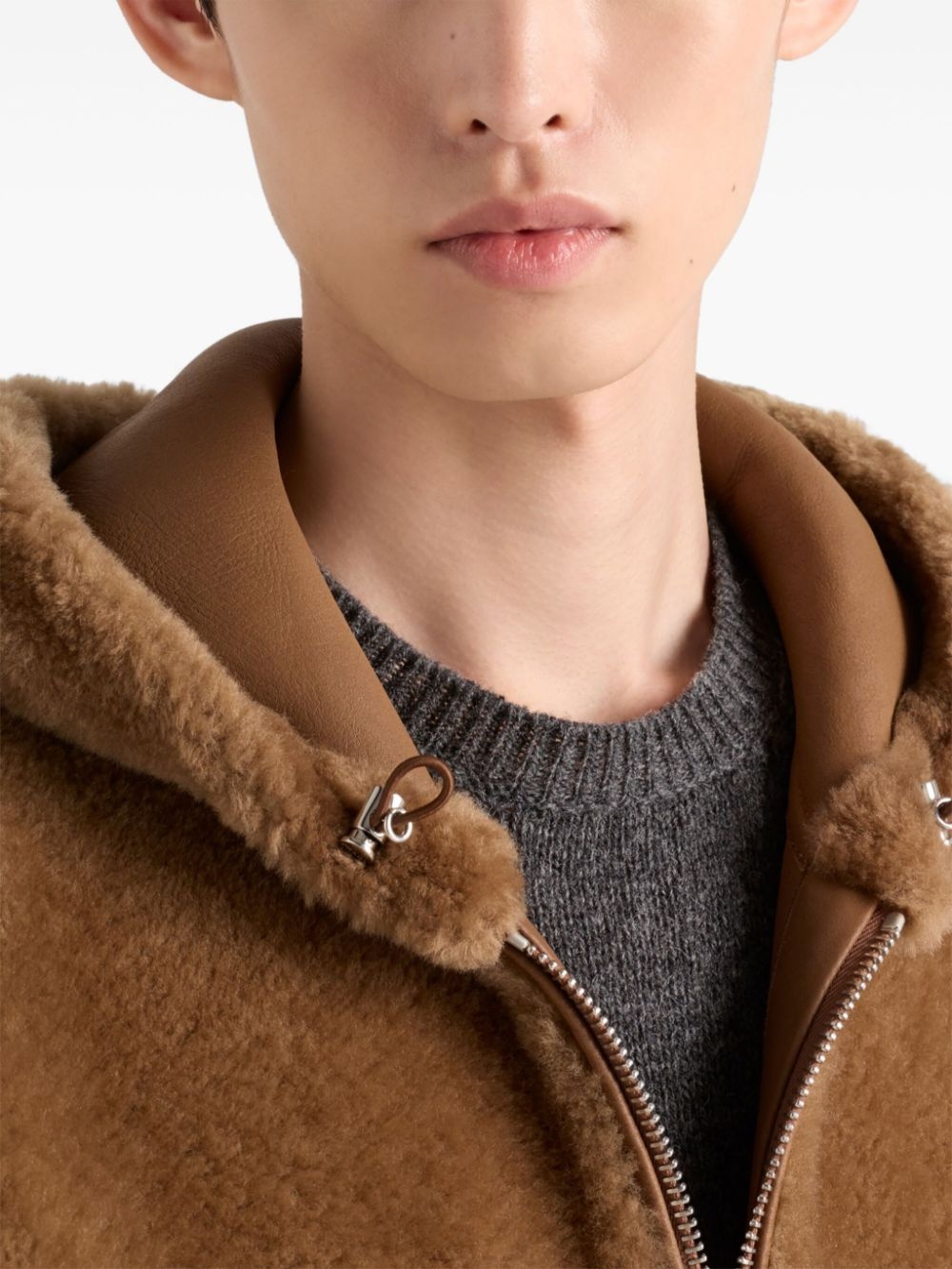 shearling jacket - 6