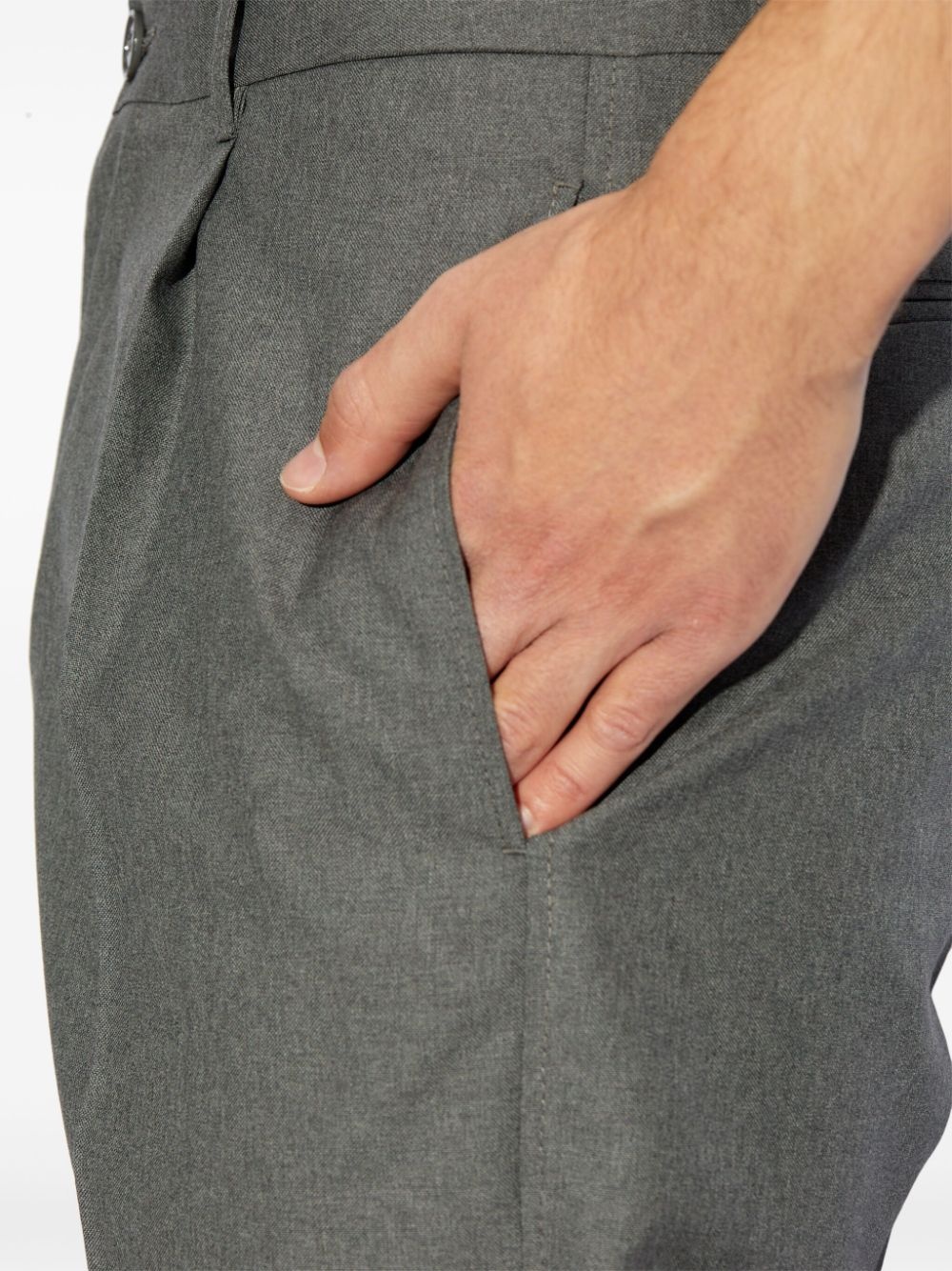 virgin wool trousers - 5