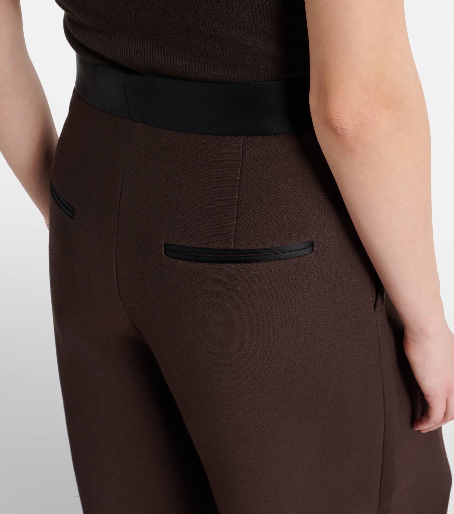 Marine wide-leg pants - 6