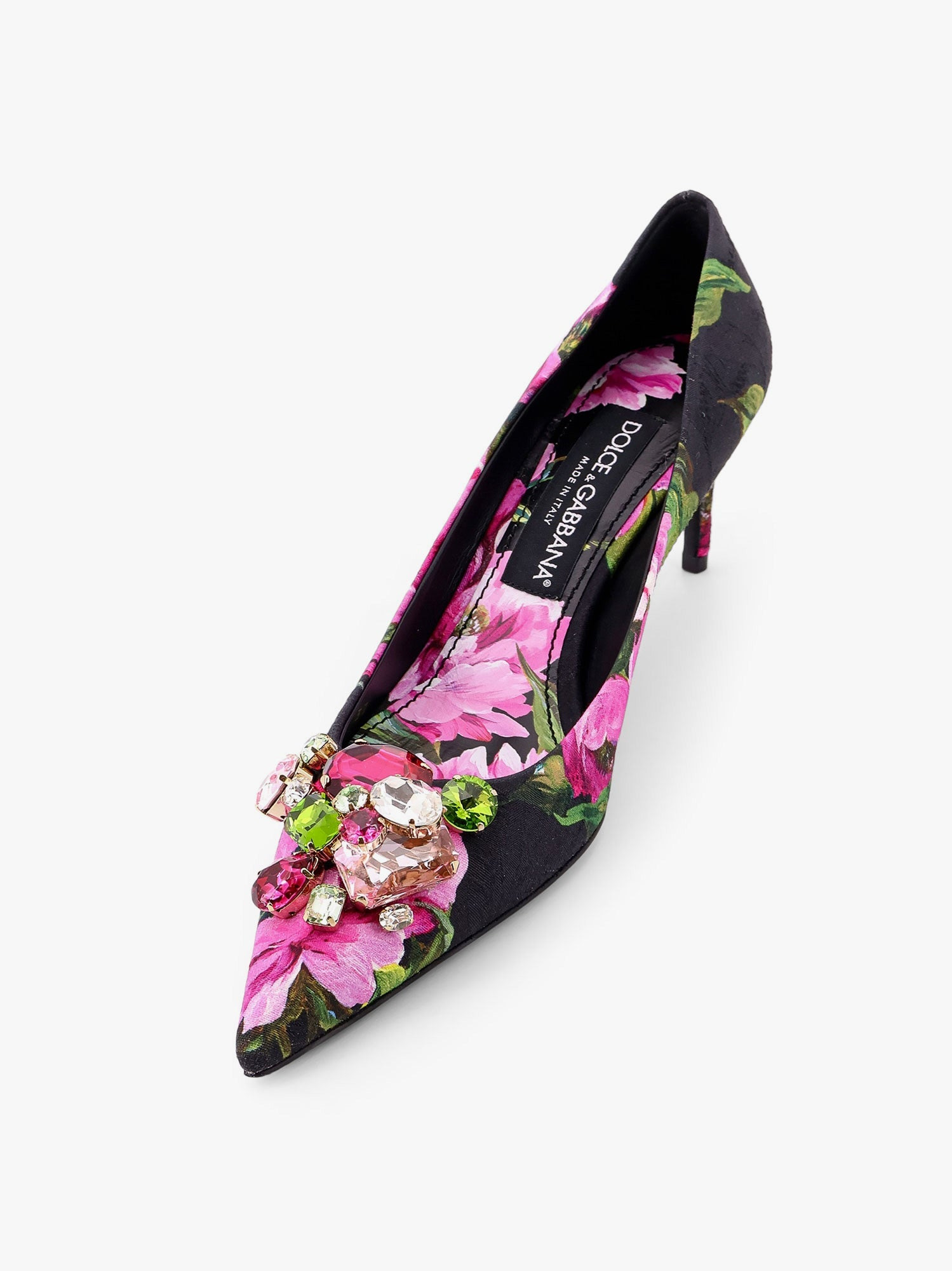Fabric Décolleté With Floral Print - 5