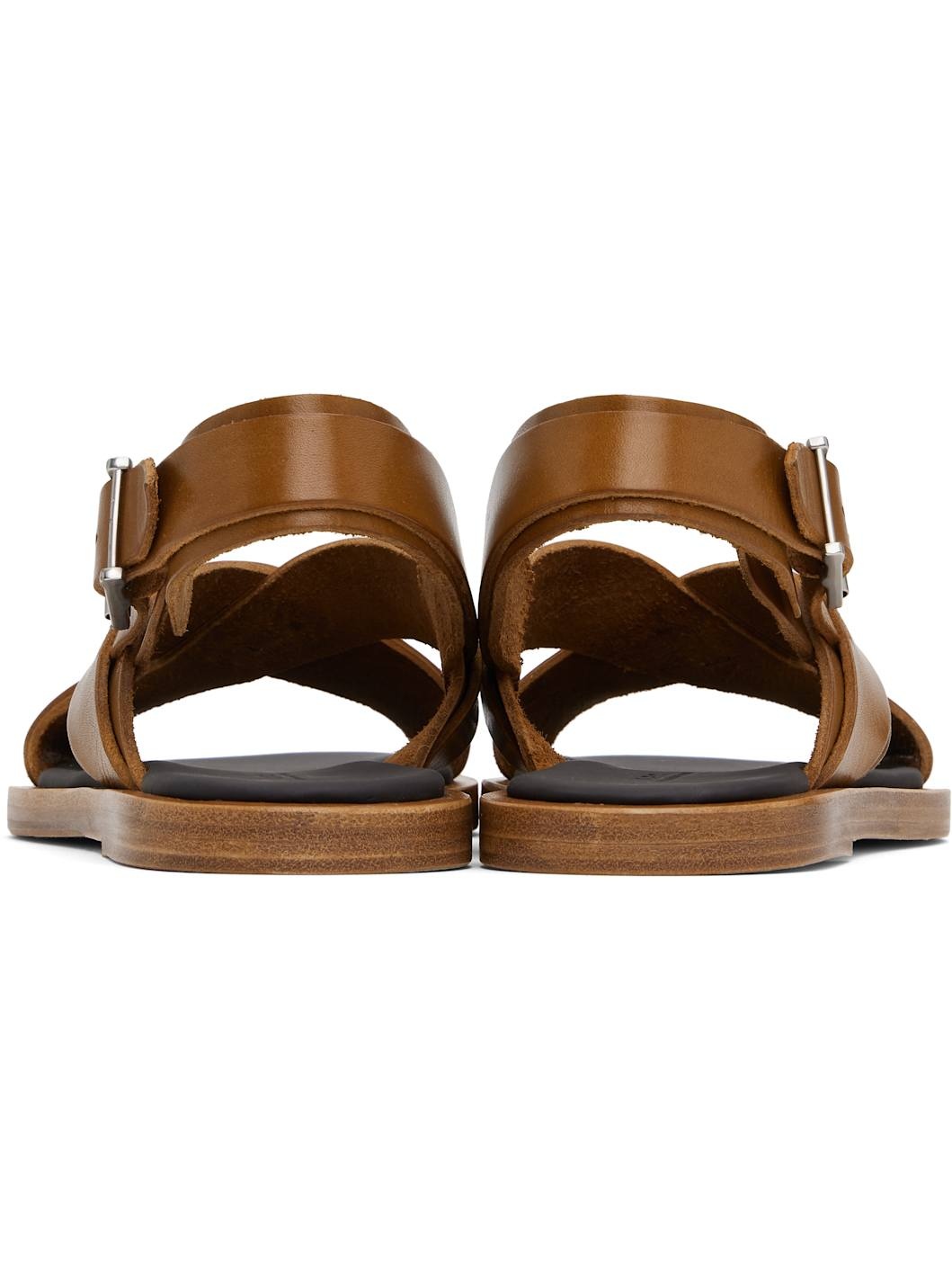 Brown Lou Sandals - 2