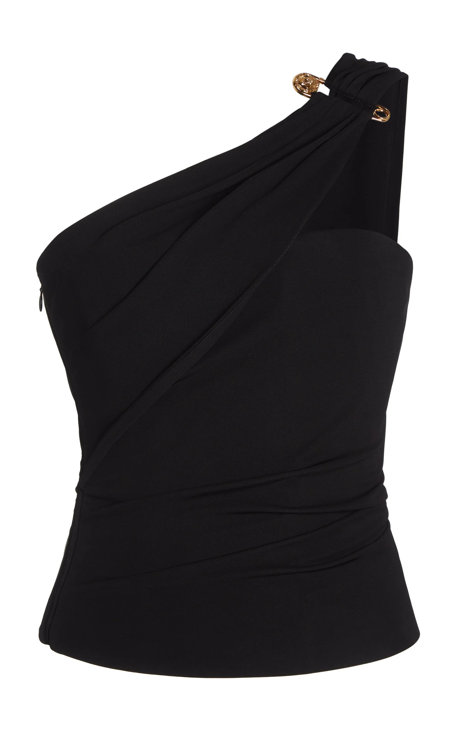 Stretch-Crepe Jersey Tank Top black - 1