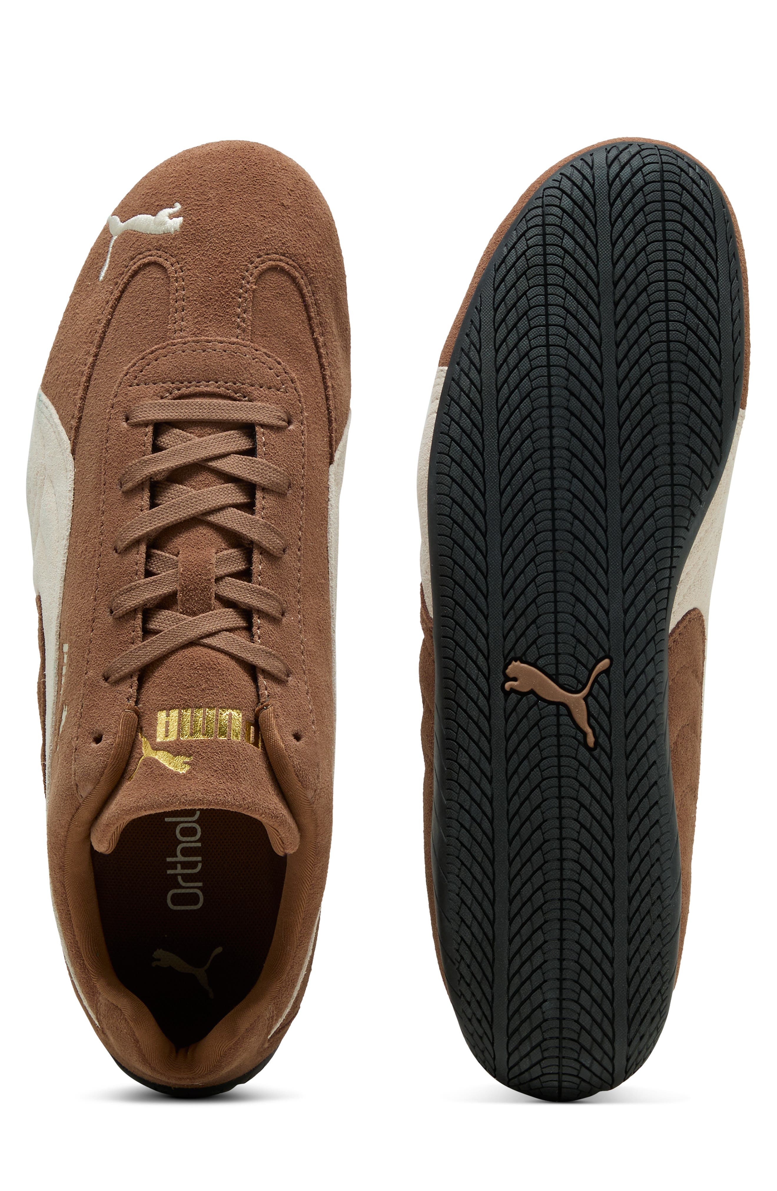 PUMA Speedcat OG Sneaker in Haute Coffee/Frosted Ivory at Nordstrom - 5