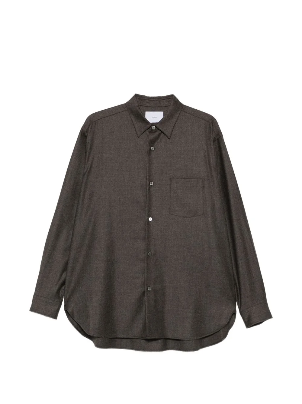 chest-pocket long-sleeve shirt - 1