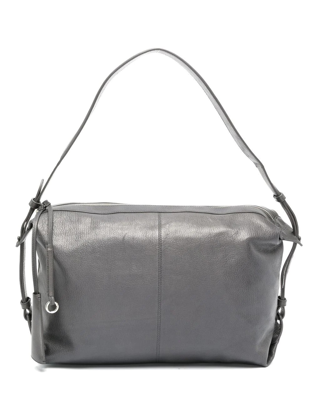 zipped top-handle tote - 1