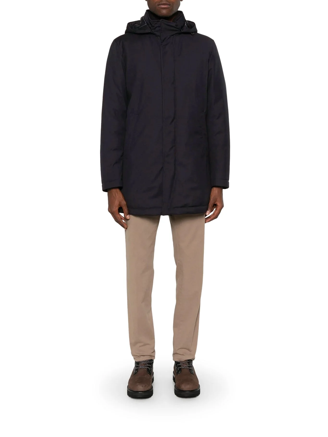 TECHNICAL HOODED PARKA - 1