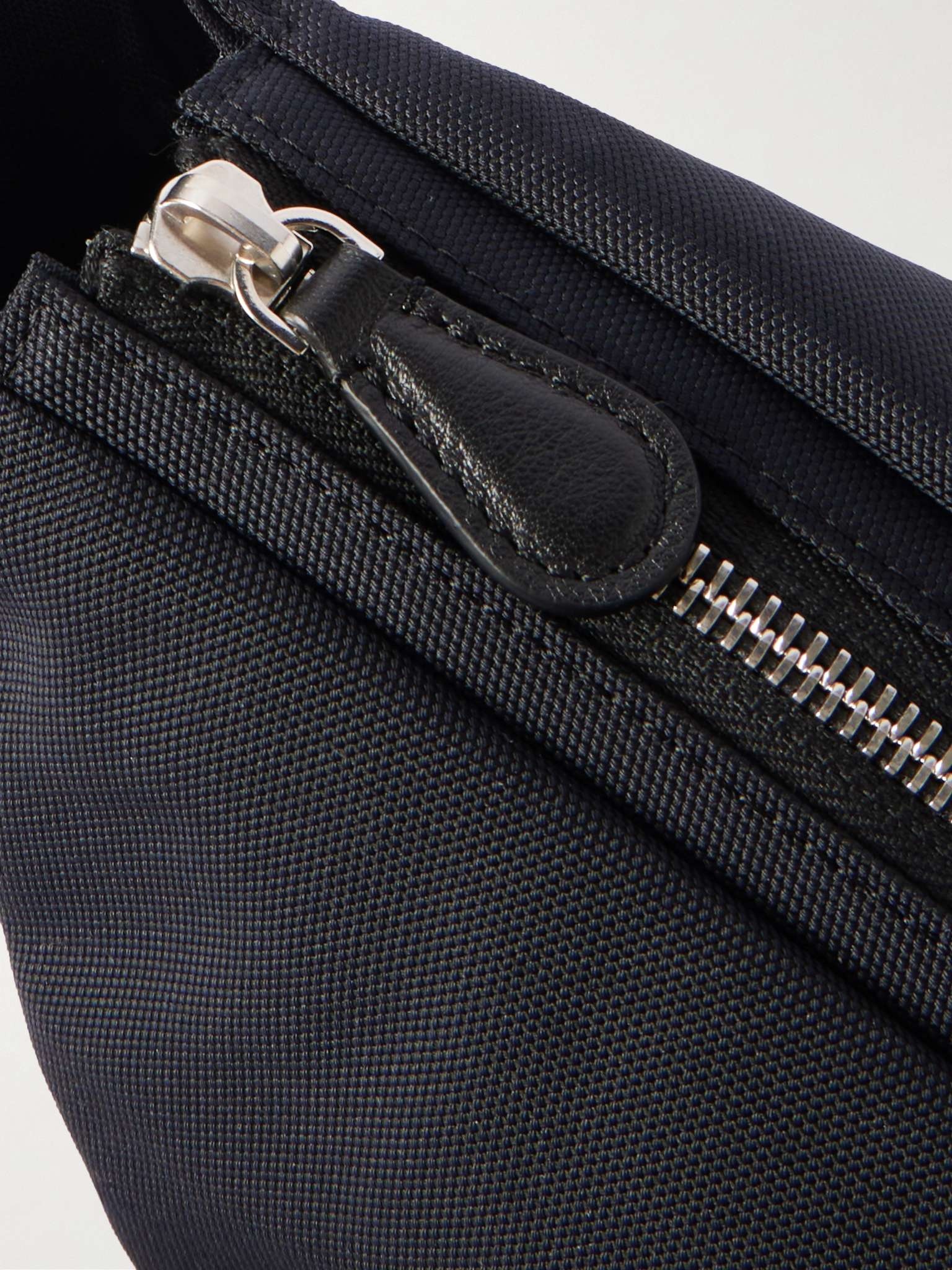Slouchy Banana Two Leather-Trimmed Canvas Belt Bag - 5