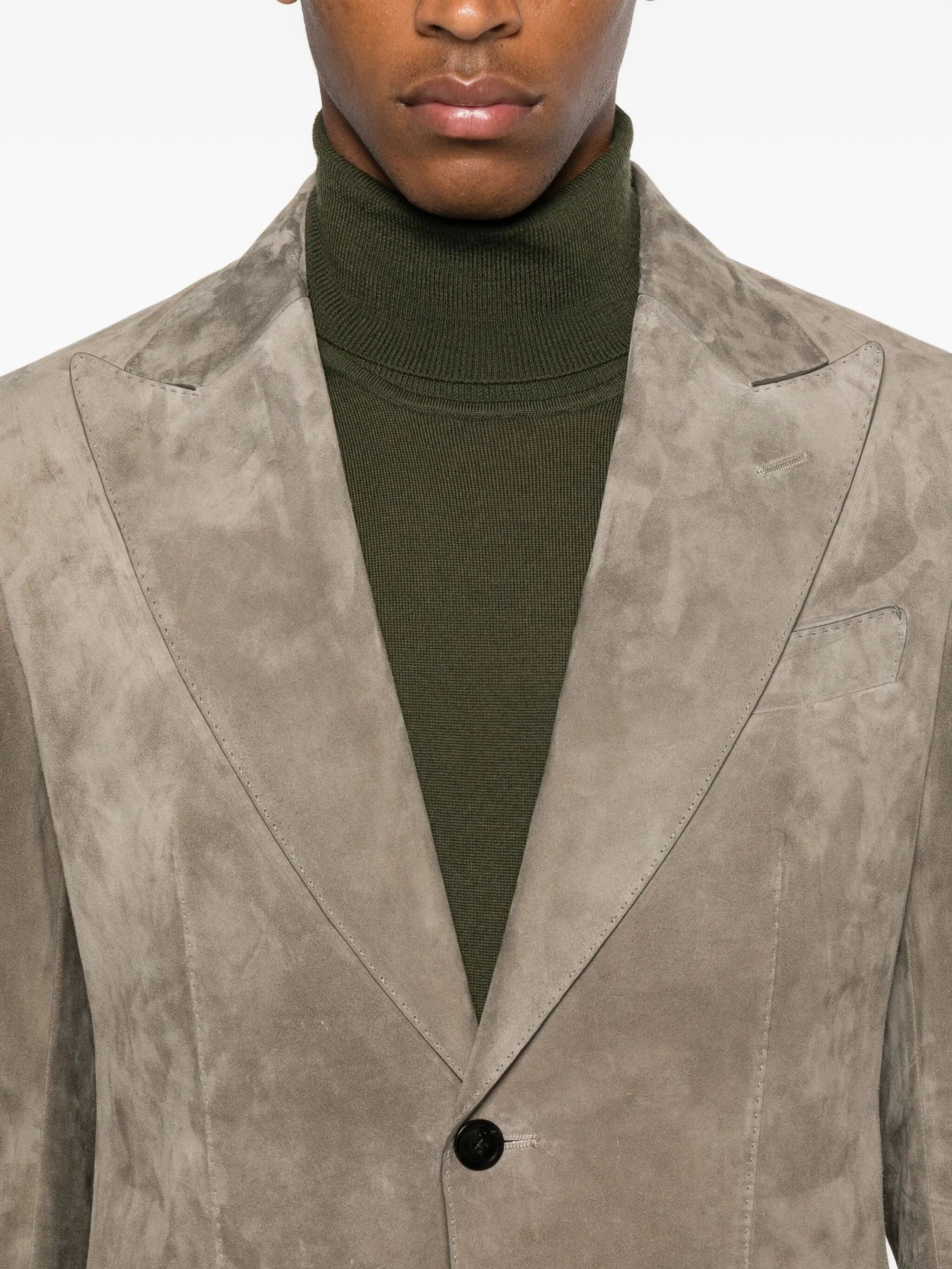 Tom Ford Single-breasted Suede Blazer - 2