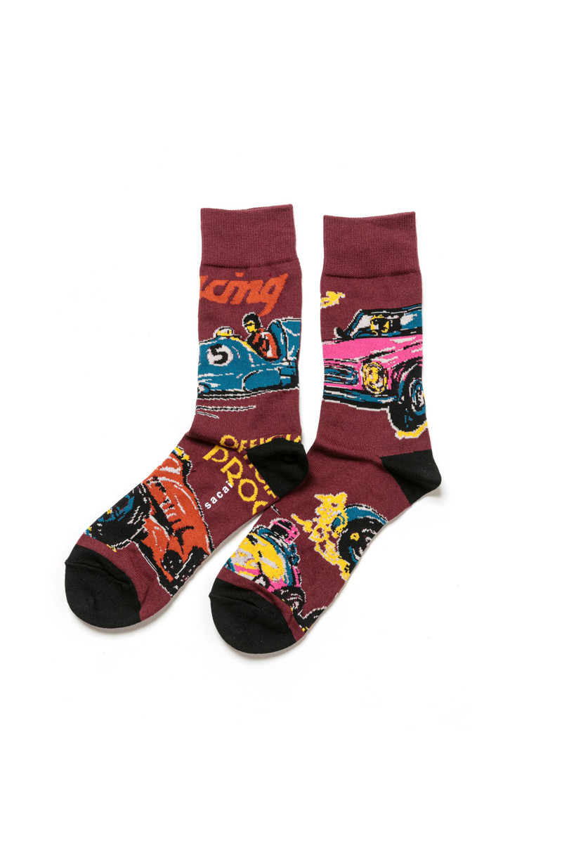 Car Race Socks 1