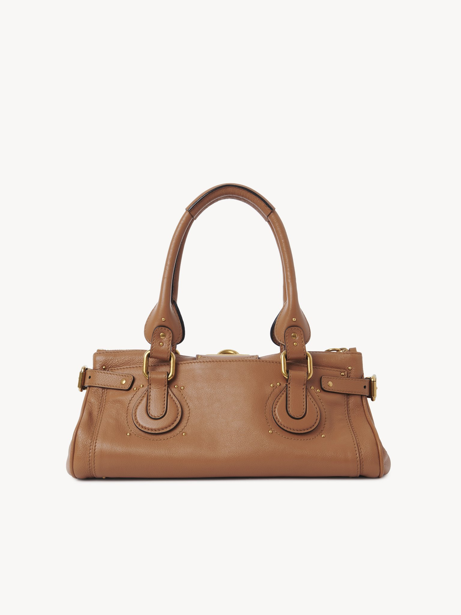 PADDINGTON BAG IN GRAINED LEATHER - 5