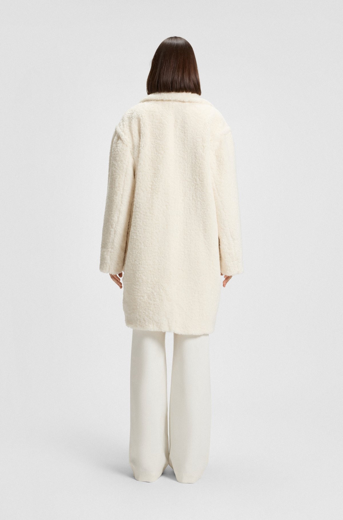 TEDDY COAT WITH ADJUSTABLE COLLAR - 4