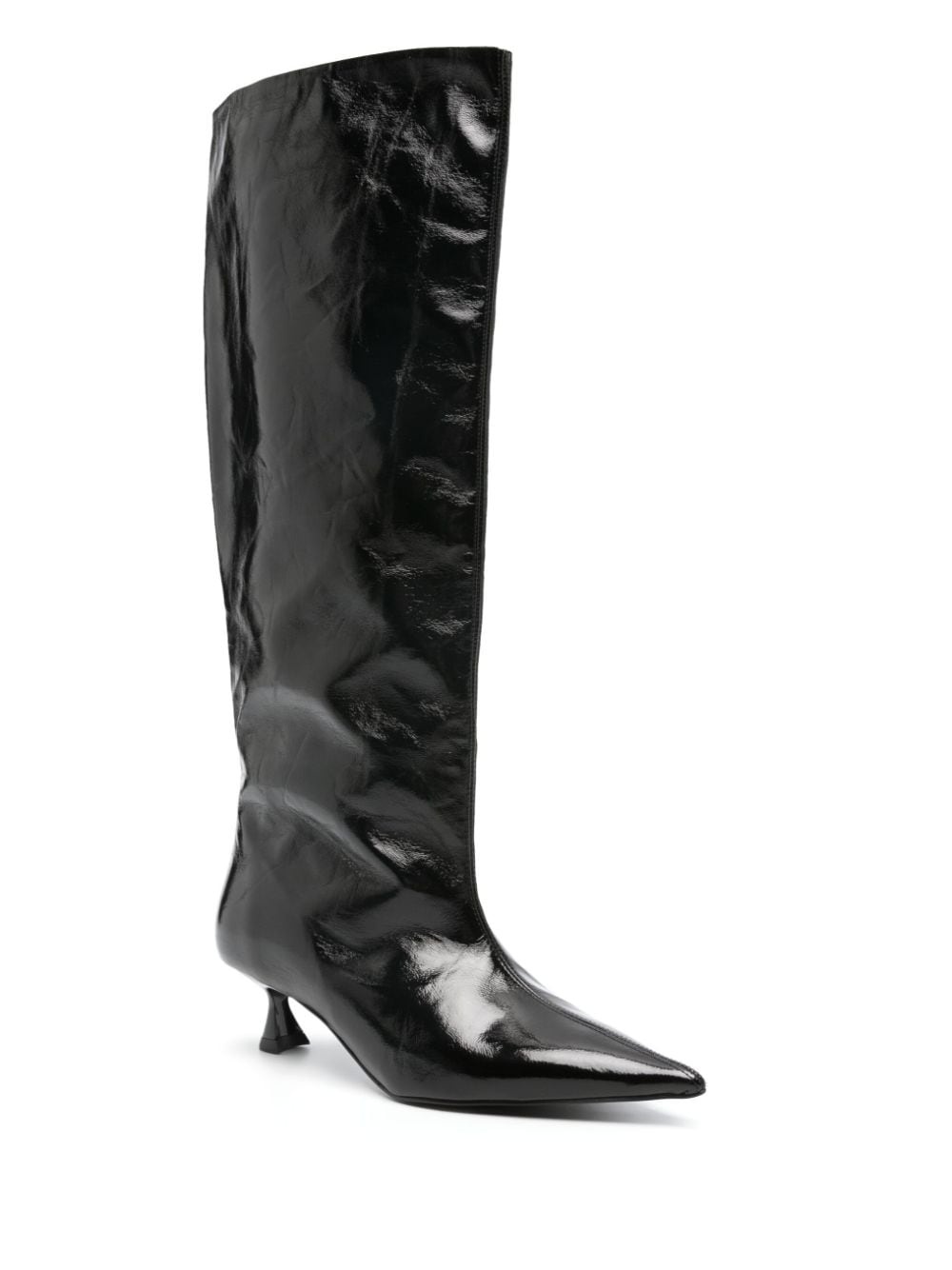 45mm knee-high mid-heel boots - 2