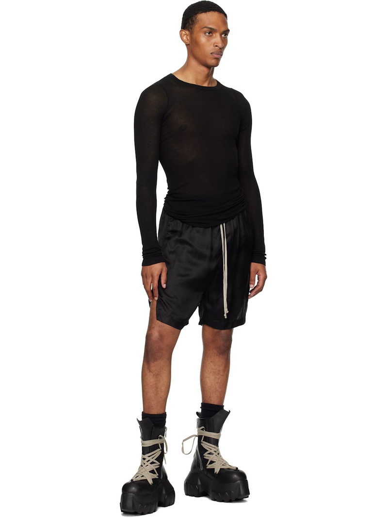 Rick Owens Black Concordians Boxers Shorts outlook