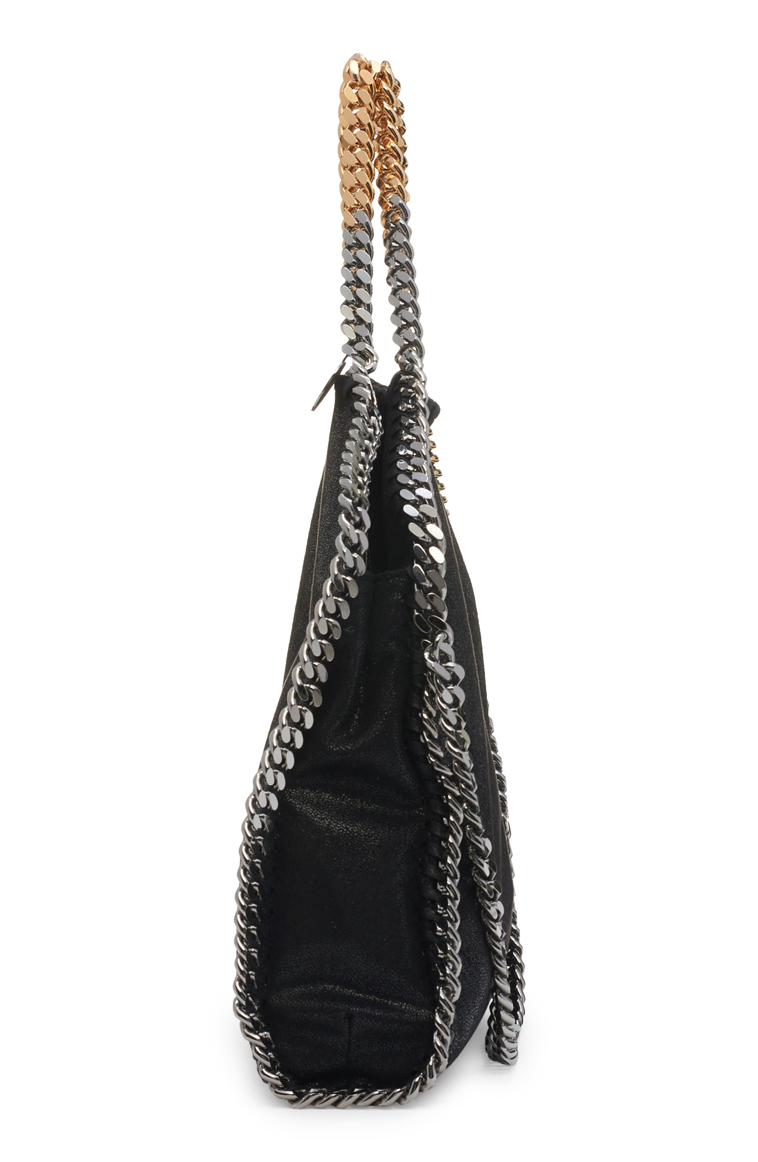 Falabella Faux Leather Foldover Tote - 8