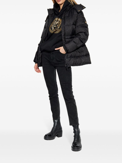 VERSACE detachable hood down jacket outlook