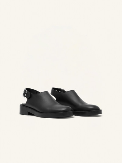 courrèges GOGO LEATHER CLOGS outlook