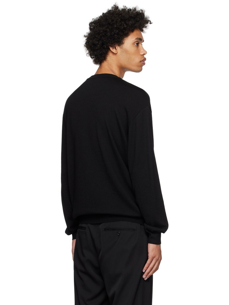 Black Embroidered Sweater 3