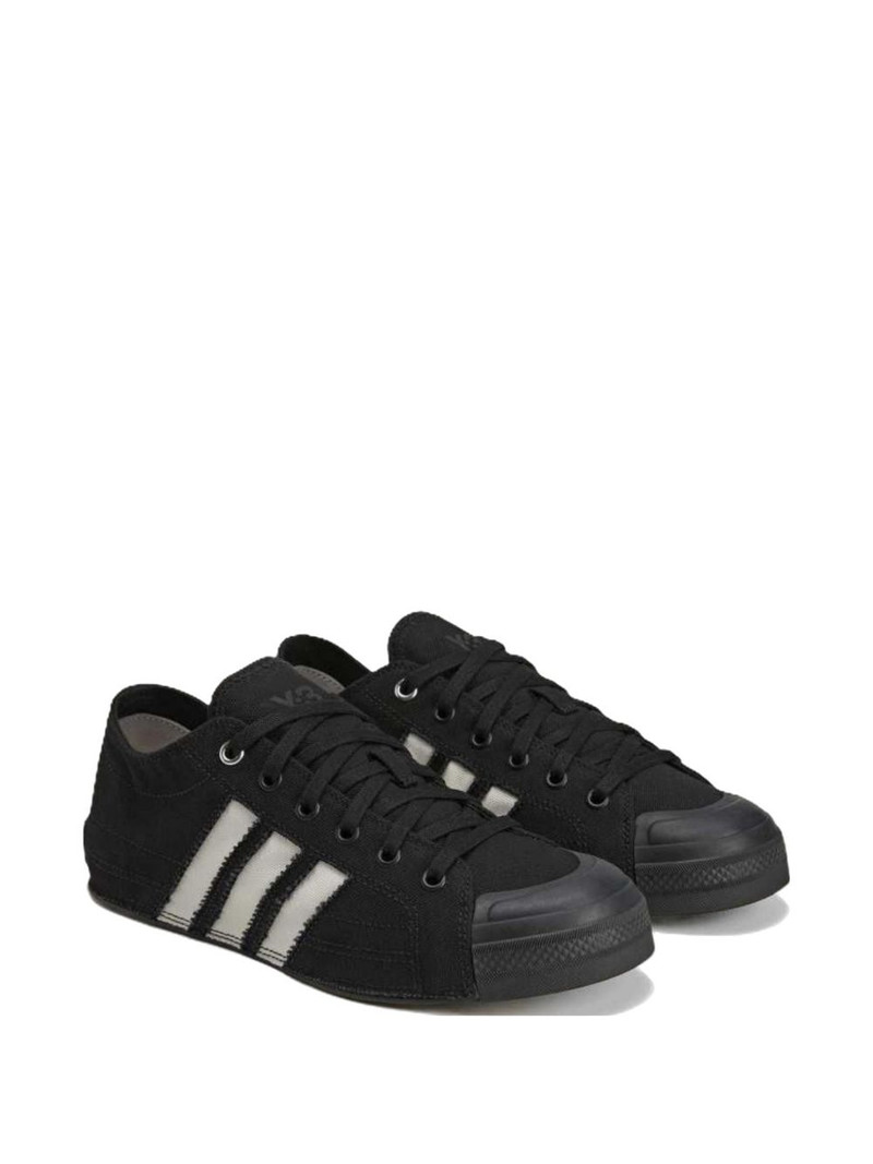 Y-3 x Adidas Nissa Lo stripe-detail sneakers outlook