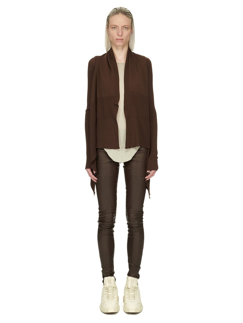 asymmetric virgin-wool cardigan 6