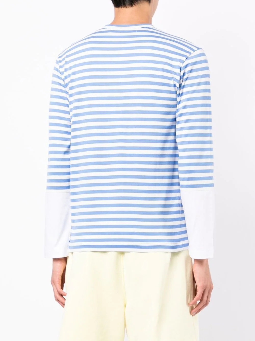 stripe-print T-shirt - 4