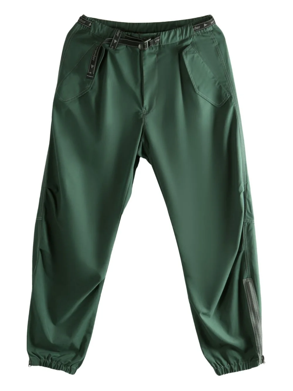 belted-waist track pants - 1
