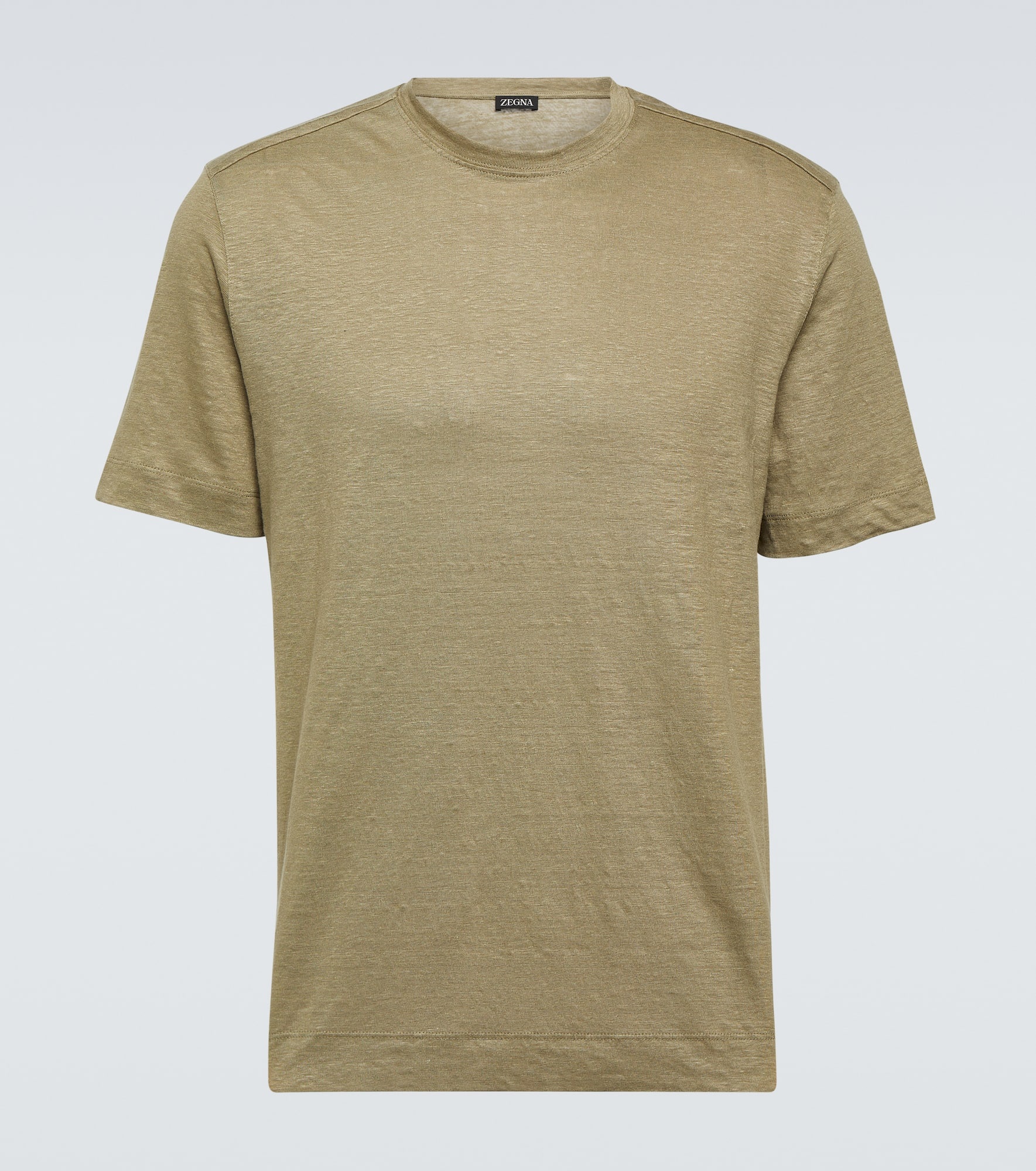 Linen jersey T-shirt - 1