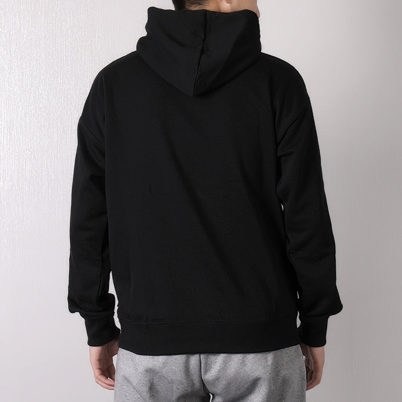 Men's Converse Flash Logo Printing Sports Fleece Lined Black 10017495-A01 - 4