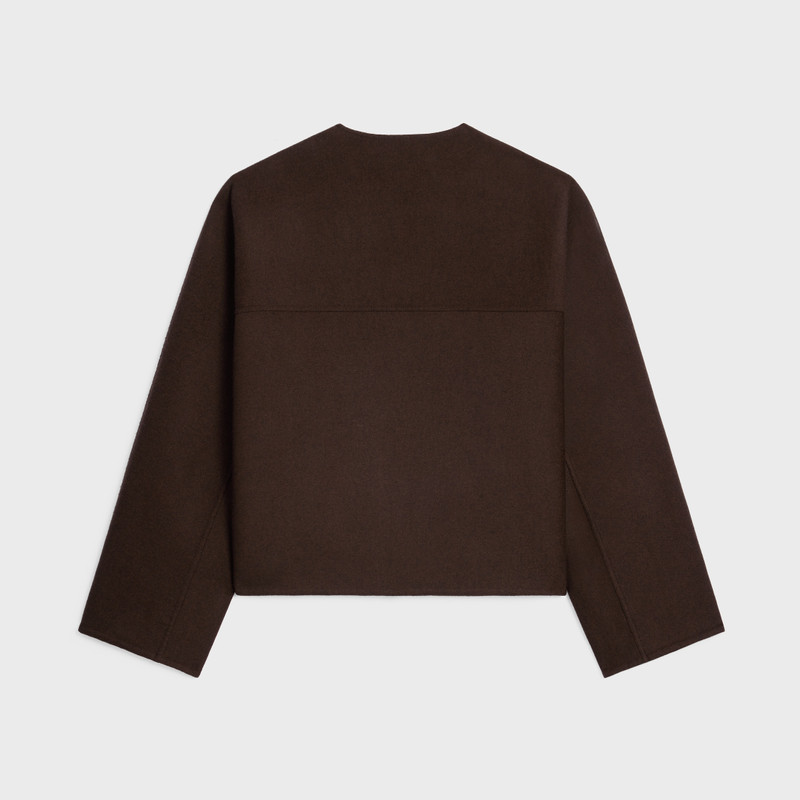 CELINE cardigan jacket IN DOUBLE FACE CASHMERE outlook