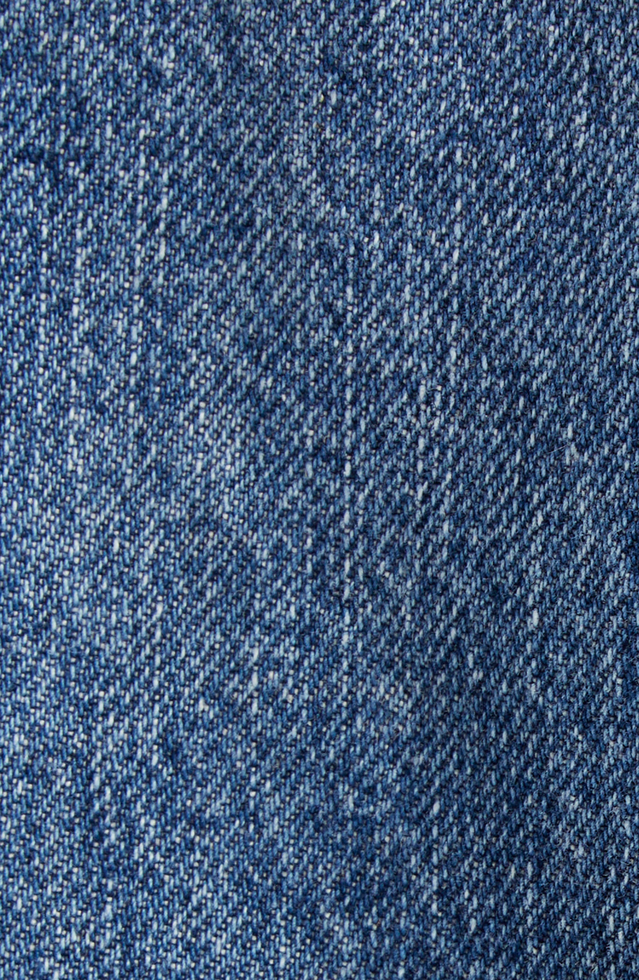 Bottega Veneta Padded Denim Workwear Jacket in 4715 Mid Blue at Nordstrom - 6