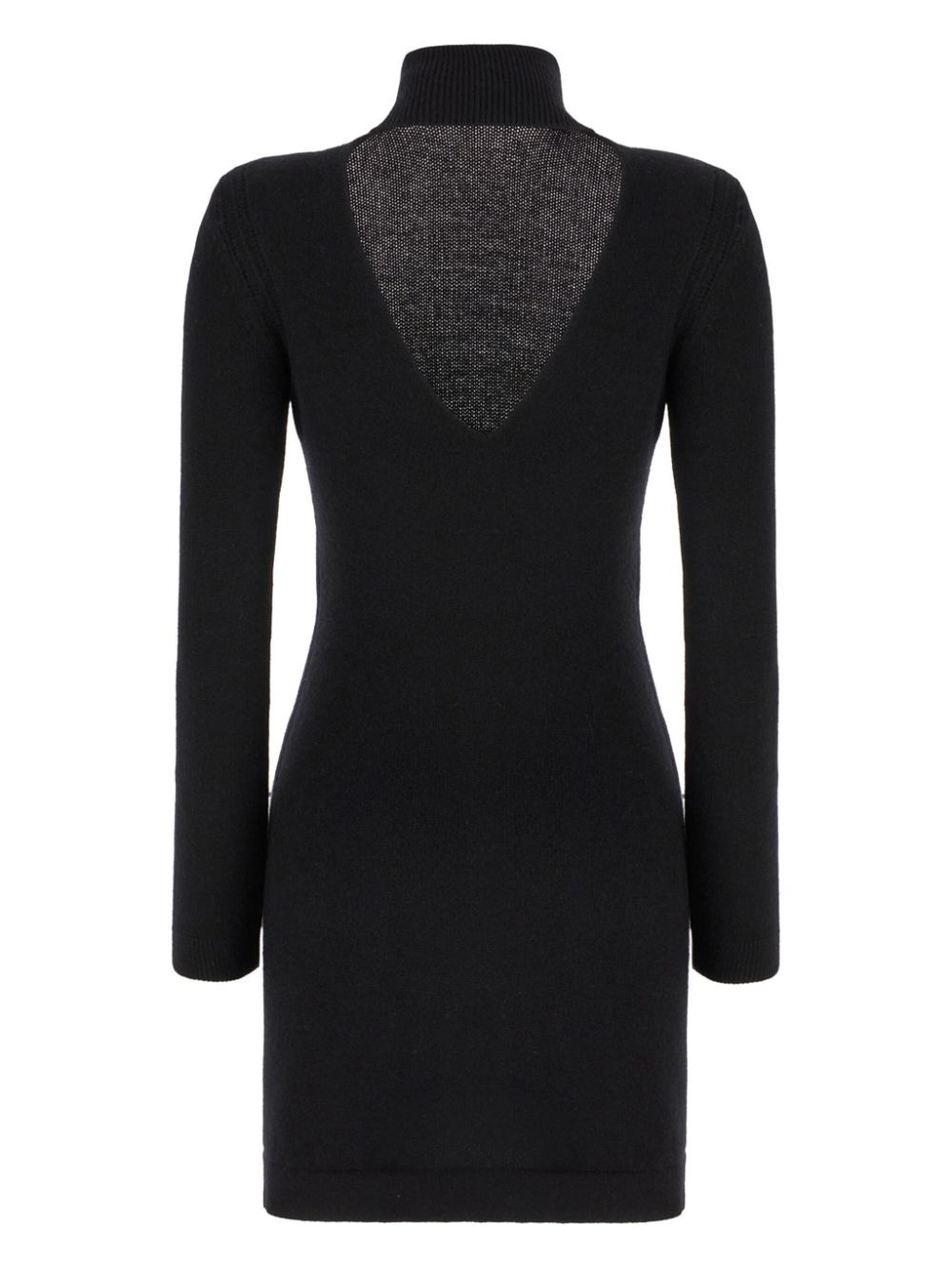 cashmere mini dress - 2