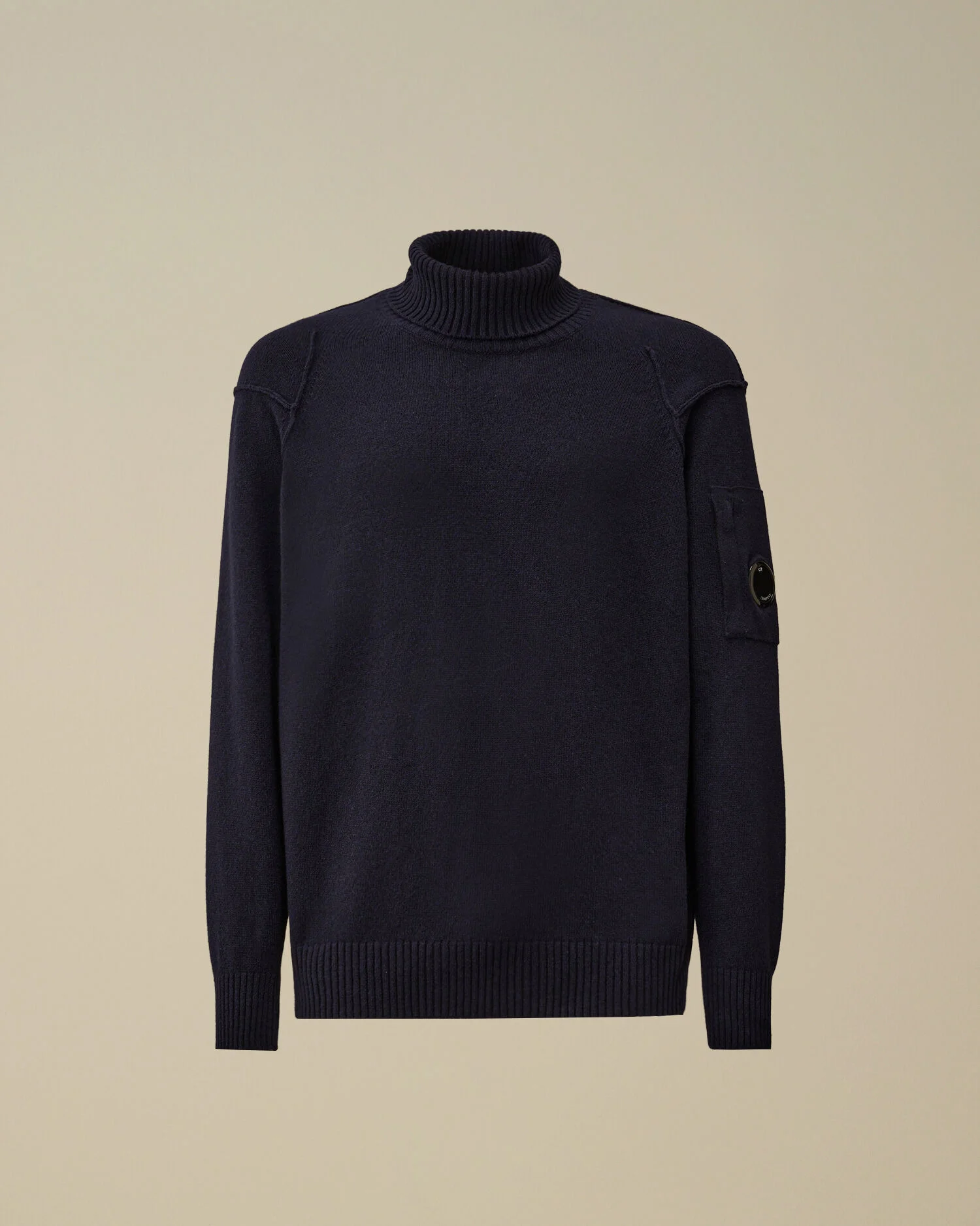 Lambswool GRS Turtleneck Sweater - 1