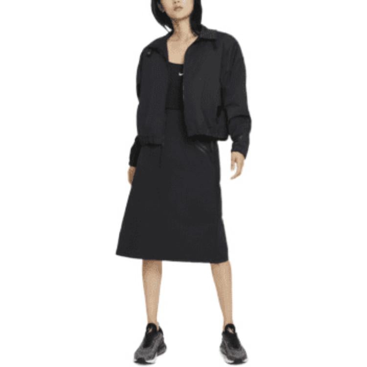 (WMNS) Nike Sportswear Tech Pack Casual Sports Solid Color Breathable A Black DD4619-010 - 3
