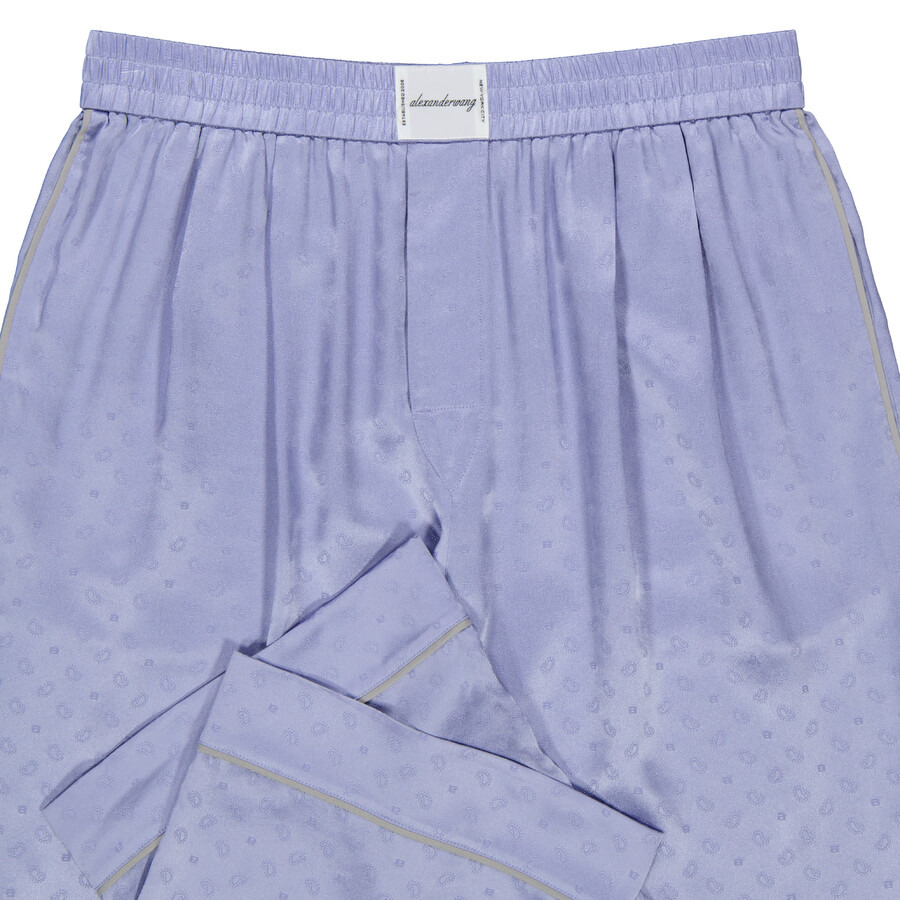 T by Alexander Wang Silk Pajama Pants - 7