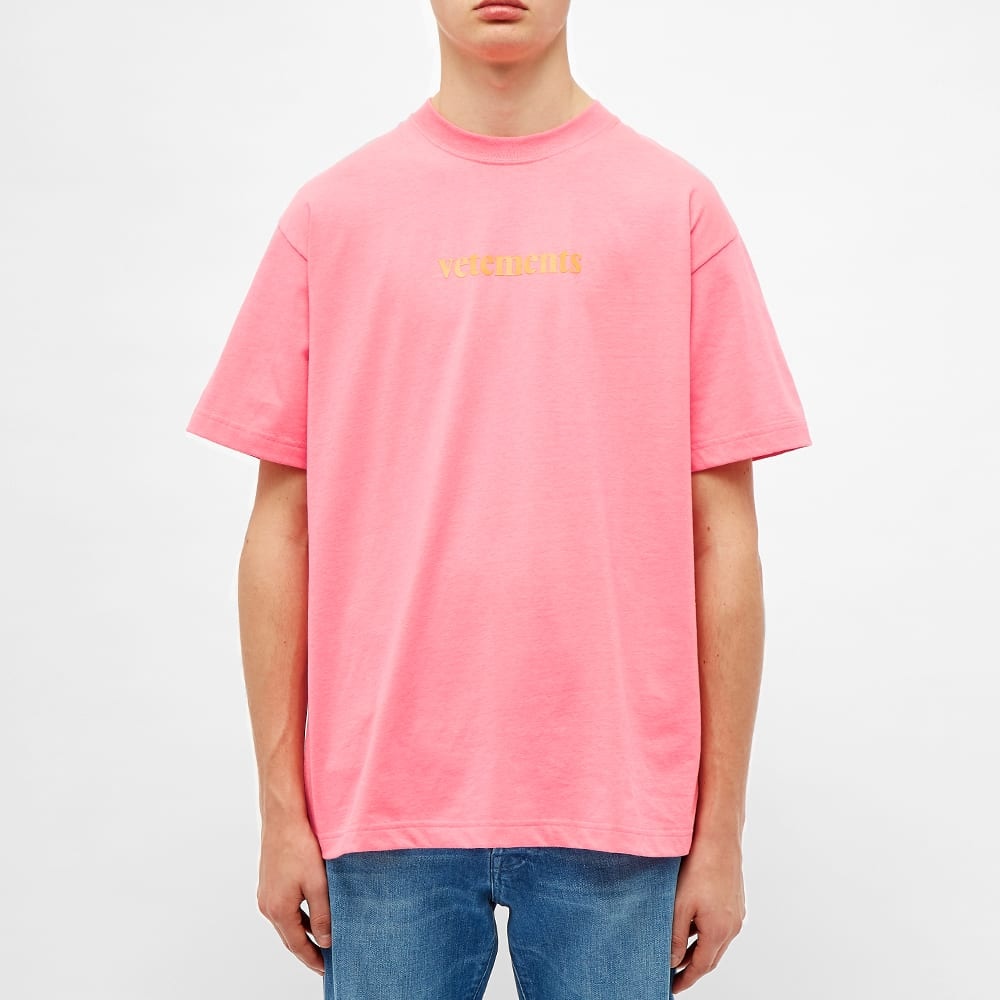 VETEMENTS Logo Tee - 4