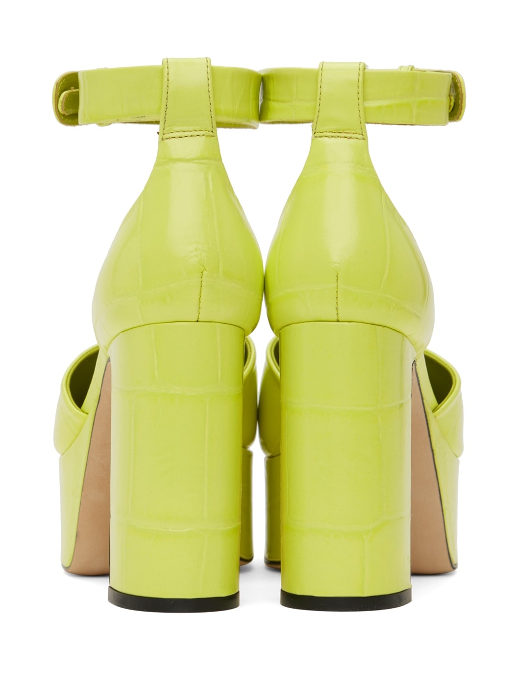 Green Barb Heels - 2