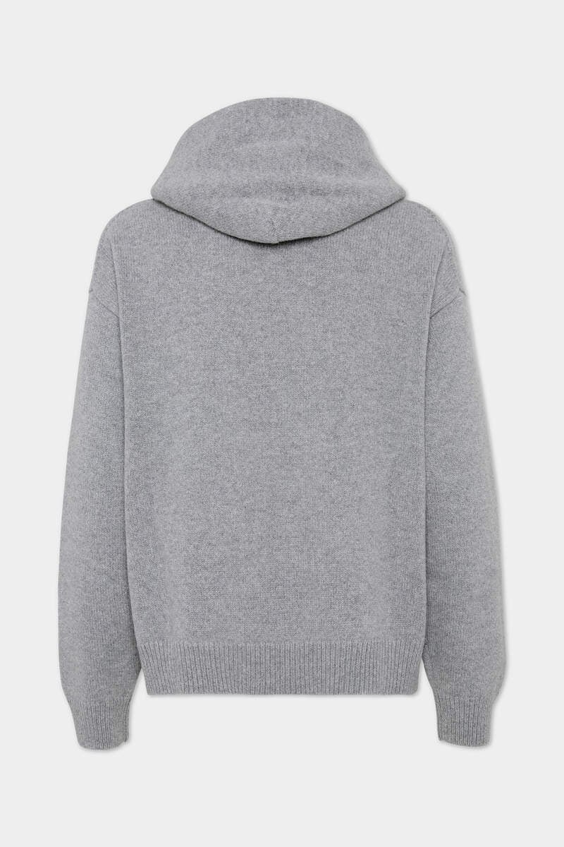 KNIT HOODIE - 2